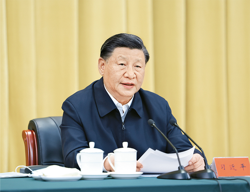2023年6月2日，，，，，，，中共中央总书记、国度主席、中央军委主席习近平在北京出席文化传承发展座谈会并颁发沉要讲话。。。。。。。 新华社记者 鞠鹏/摄